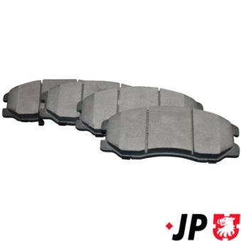 Jeu de 4 plaquettes de frein avant JP GROUP OEM 4817764