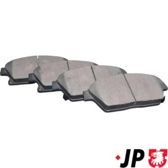 Jeu de 4 plaquettes de frein avant JP GROUP OEM 13301234