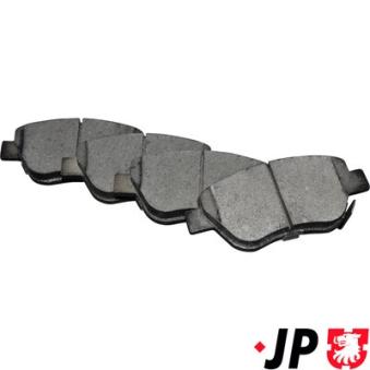 Jeu de 4 plaquettes de frein avant JP GROUP OEM 93191698