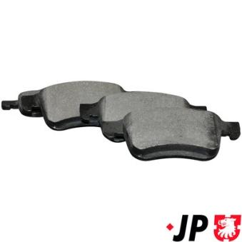 Jeu de 4 plaquettes de frein avant JP GROUP OEM 1605164