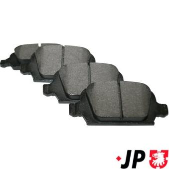 Jeu de 4 plaquettes de frein arrière JP GROUP OEM 9200132