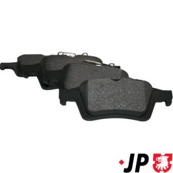 Jeu de 4 plaquettes de frein arrière JP GROUP OEM BPYK2648Z
