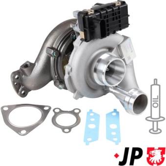 Turbocompresseur, suralimentation JP GROUP 1317400900