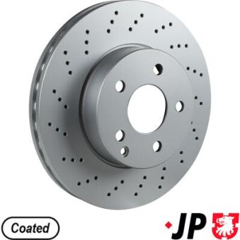 Jeu de 2 disques de frein avant JP GROUP OEM 2044210912