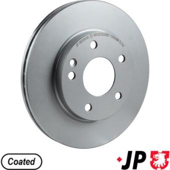 Jeu de 2 disques de frein avant JP GROUP OEM A1684210212