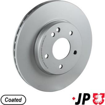 Jeu de 2 disques de frein avant JP GROUP OEM 2024210912