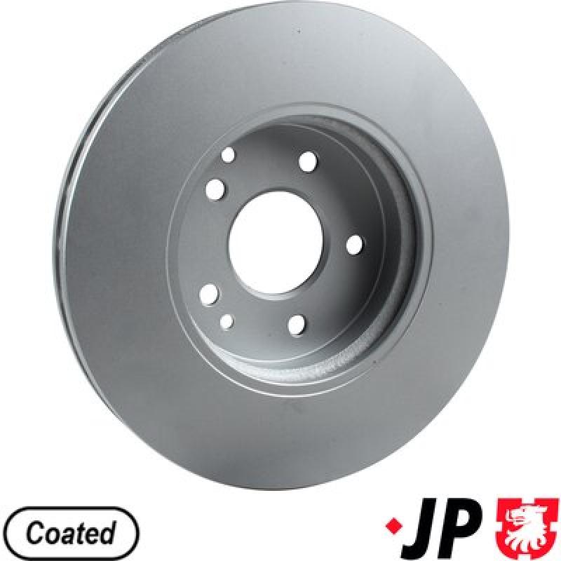 Jeu de 2 disques de frein avant JP GROUP 1363106500 - Visuel 1