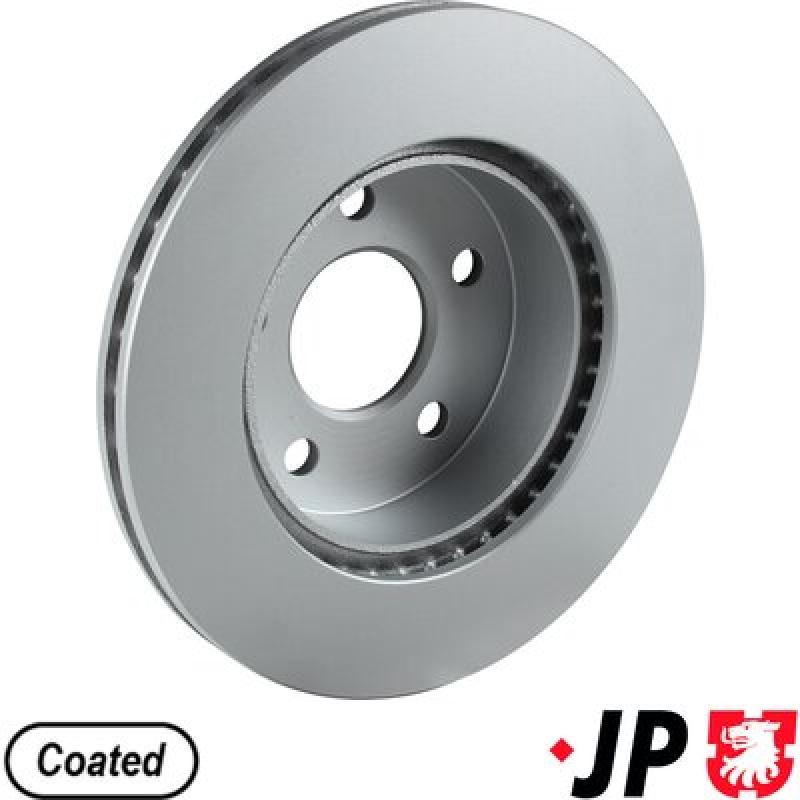 Jeu de 2 disques de frein avant JP GROUP 1363106700 - Visuel 1