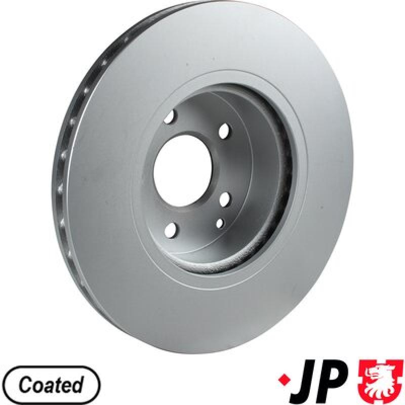 Jeu de 2 disques de frein avant JP GROUP 1363107300 - Visuel 1