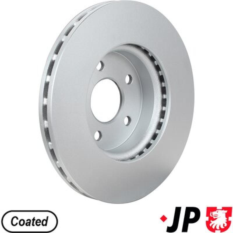 Jeu de 2 disques de frein avant JP GROUP 1363107500 - Visuel 1