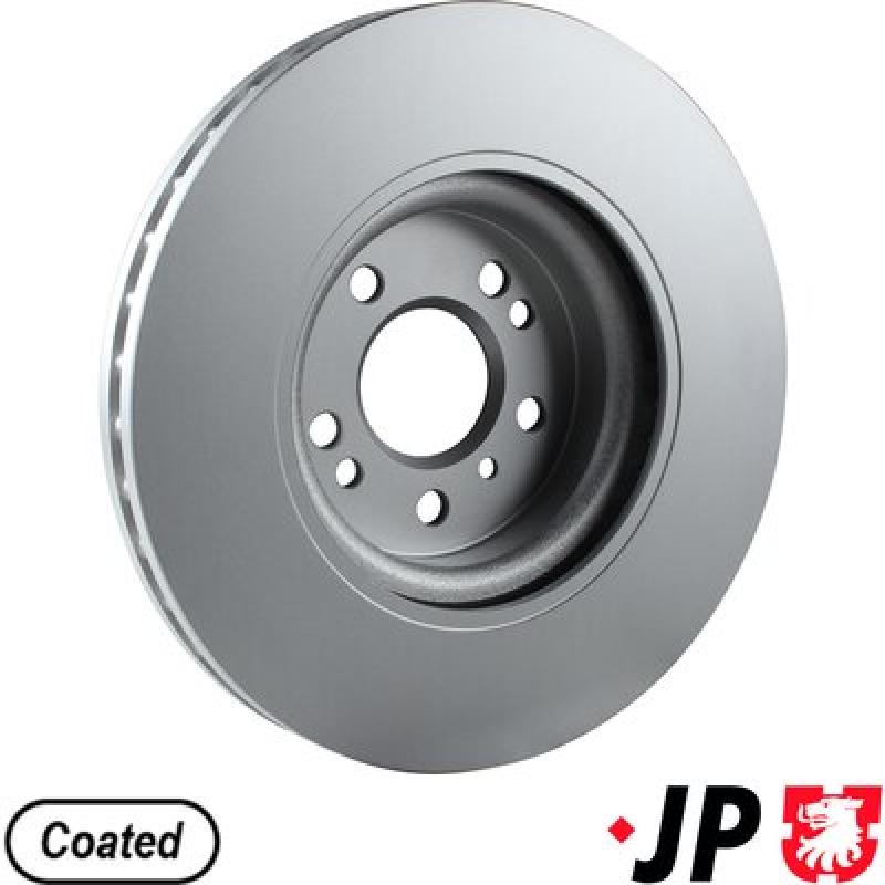 Jeu de 2 disques de frein avant JP GROUP 1363108100 - Visuel 1