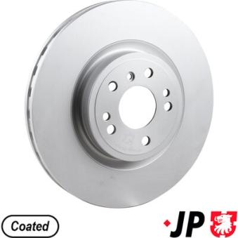 Jeu de 2 disques de frein avant JP GROUP OEM A1664210612