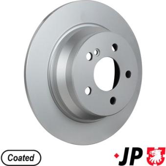 Jeu de 2 disques de frein arrière JP GROUP OEM A0004231012