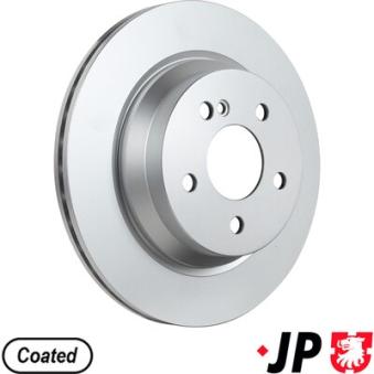 Jeu de 2 disques de frein arrière JP GROUP OEM 2114230912