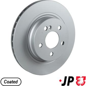 Jeu de 2 disques de frein arrière JP GROUP OEM 0004231212