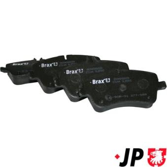 Jeu de 4 plaquettes de frein avant JP GROUP OEM 0034204520