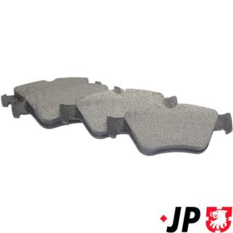 Jeu de 4 plaquettes de frein avant JP GROUP OEM 0024209620