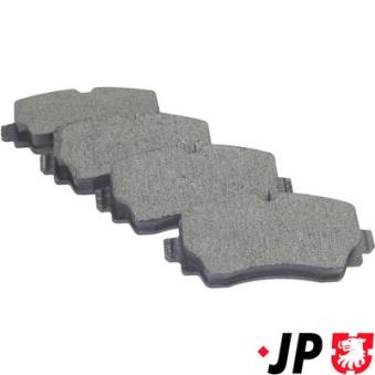 Jeu de 4 plaquettes de frein avant JP GROUP OEM A1684200820
