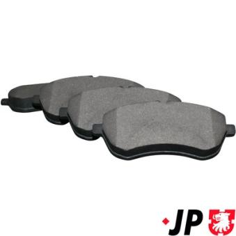 Jeu de 4 plaquettes de frein avant JP GROUP OEM A0054201220