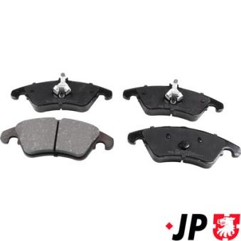 Jeu de 4 plaquettes de frein avant JP GROUP OEM 0054201620
