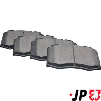 Jeu de 4 plaquettes de frein avant JP GROUP OEM 0034200820