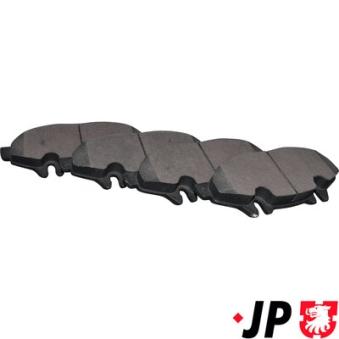 Jeu de 4 plaquettes de frein avant JP GROUP OEM 0034207910