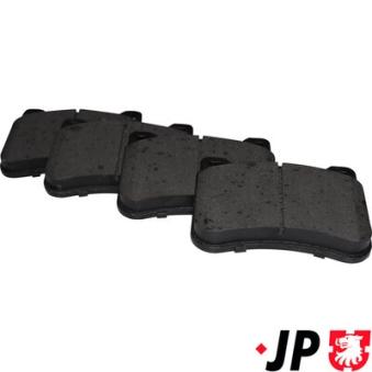 Jeu de 4 plaquettes de frein avant JP GROUP OEM A0044205120