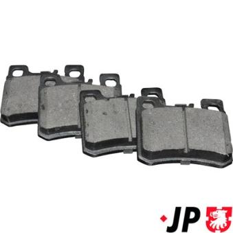 Jeu de 4 plaquettes de frein arrière JP GROUP OEM 0024200120