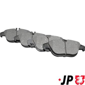 Jeu de 4 plaquettes de frein arrière JP GROUP OEM 0064206120