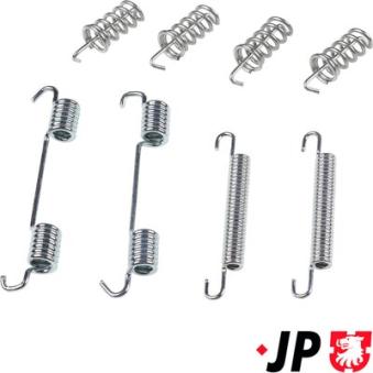 Kit d'accessoires, mâchoires de frein de stationnement JP GROUP 1363952510