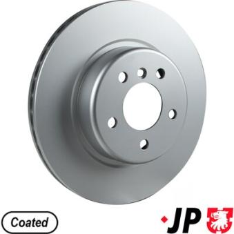 Jeu de 2 disques de frein avant JP GROUP OEM 34116794429