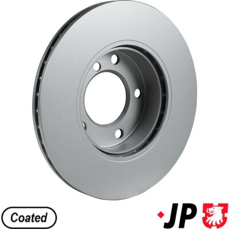 Jeu de 2 disques de frein avant JP GROUP 1463104200 - Visuel 1