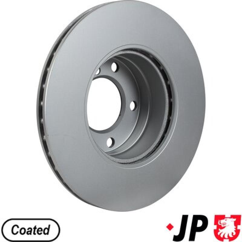 Jeu de 2 disques de frein avant JP GROUP 1463104700 - Visuel 1