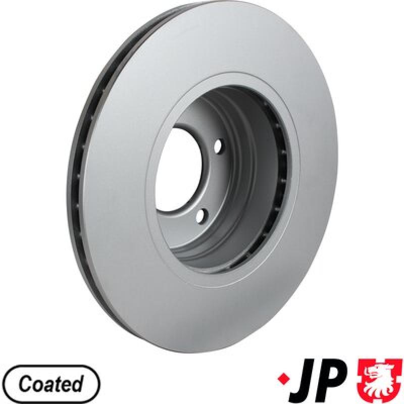 Jeu de 2 disques de frein avant JP GROUP 1463105000 - Visuel 1