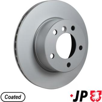 Jeu de 2 disques de frein avant JP GROUP OEM 34116764629