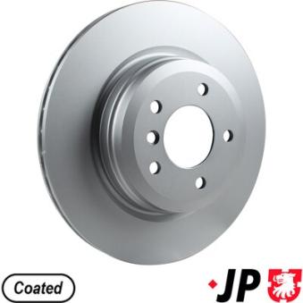 Jeu de 2 disques de frein arrière JP GROUP OEM 34216764655