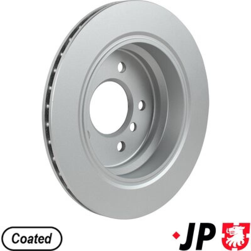 Jeu de 2 disques de frein arrière JP GROUP 1463204000 - Visuel 1