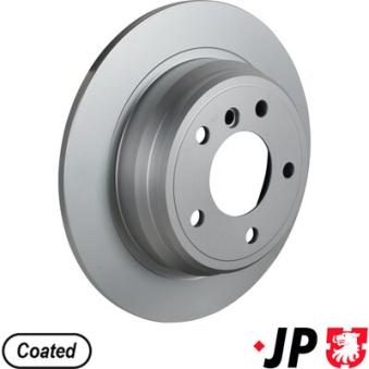 Jeu de 2 disques de frein arrière JP GROUP OEM 34211163835