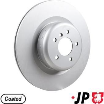 Jeu de 2 disques de frein arrière JP GROUP 1463206000