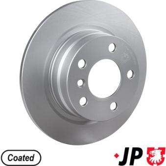 Jeu de 2 disques de frein arrière JP GROUP OEM 34216792225