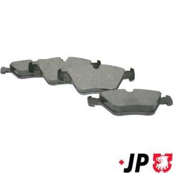 Jeu de 4 plaquettes de frein avant JP GROUP OEM 34112157573