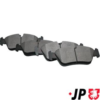Jeu de 4 plaquettes de frein avant JP GROUP OEM 34116769763