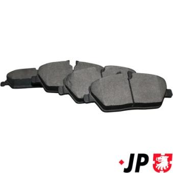 Jeu de 4 plaquettes de frein avant JP GROUP OEM 34116767144