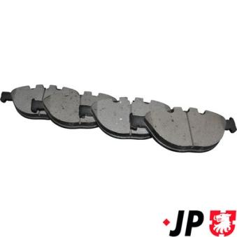 Jeu de 4 plaquettes de frein avant JP GROUP OEM 34116768287