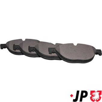 Jeu de 4 plaquettes de frein avant JP GROUP OEM 34116775322