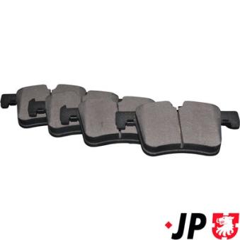 Jeu de 4 plaquettes de frein avant JP GROUP OEM 34106859181