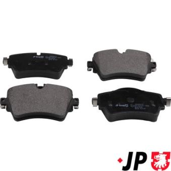 Jeu de 4 plaquettes de frein avant JP GROUP OEM 34106874034