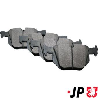Jeu de 4 plaquettes de frein arrière JP GROUP OEM 34216775678