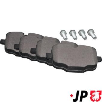 Jeu de 4 plaquettes de frein arrière JP GROUP OEM 34216775346