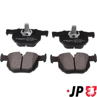 Jeu de 4 plaquettes de frein arrière JP GROUP OEM 34216776937